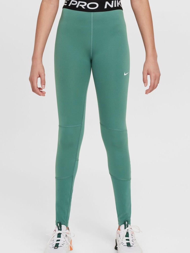 Nike Green Dri-FIT High Waisted Pro Leggings - Image 1 of 6