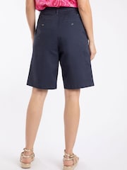 Μπλε - Weird Fish Annalize Knee Length Βερμούδα chino - Εικόνα 2 από 6