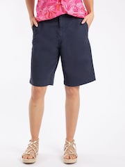 Μπλε - Weird Fish Annalize Knee Length Βερμούδα chino - Εικόνα 3 από 6