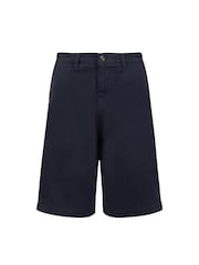 Μπλε - Weird Fish Annalize Knee Length Βερμούδα chino - Εικόνα 5 από 6