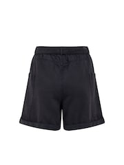 Weird Fish Blue Cynthia Cotton Twill Shorts - Image 6 of 6