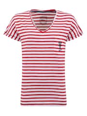 Weird Fish Red Liora Embroidered Pocket T-Shirt - Image 5 of 6