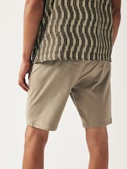 Stone Relaxed Fit Stretch Chinos Shorts - Image 2 of 9