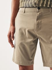 Stone Relaxed Fit Stretch Chinos Shorts - Image 4 of 9