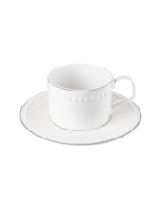 Mary Berry White Signature Cup & Saucer - Image 1 of 4