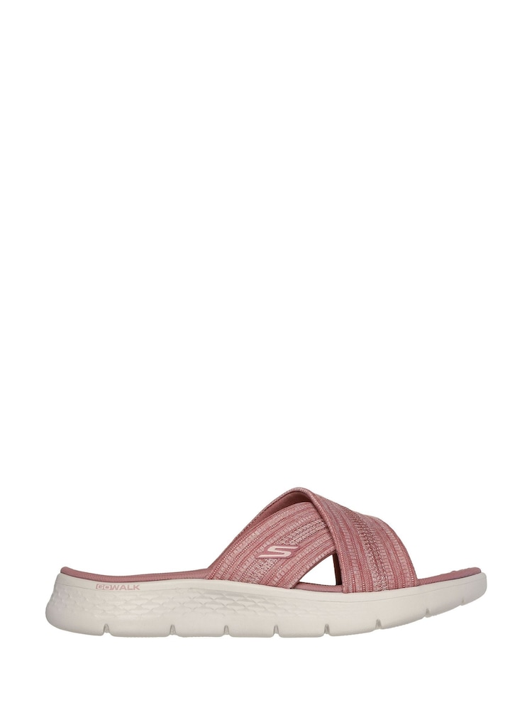 Pink - Skechers Go Walk Flex Sandalen - Bild 1 von 5 Pink - Skechers Go Walk Flex Sandalen - Bild 1 von 5