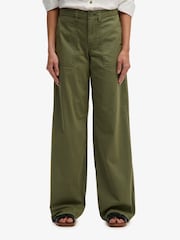 SUPERDRY Green SUPERDRY Baggy Cargo Joggers - Image 1 of 8