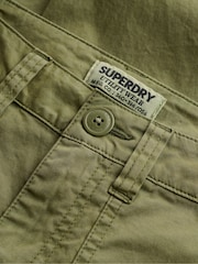 SUPERDRY Green SUPERDRY Baggy Cargo Joggers - Image 8 of 8