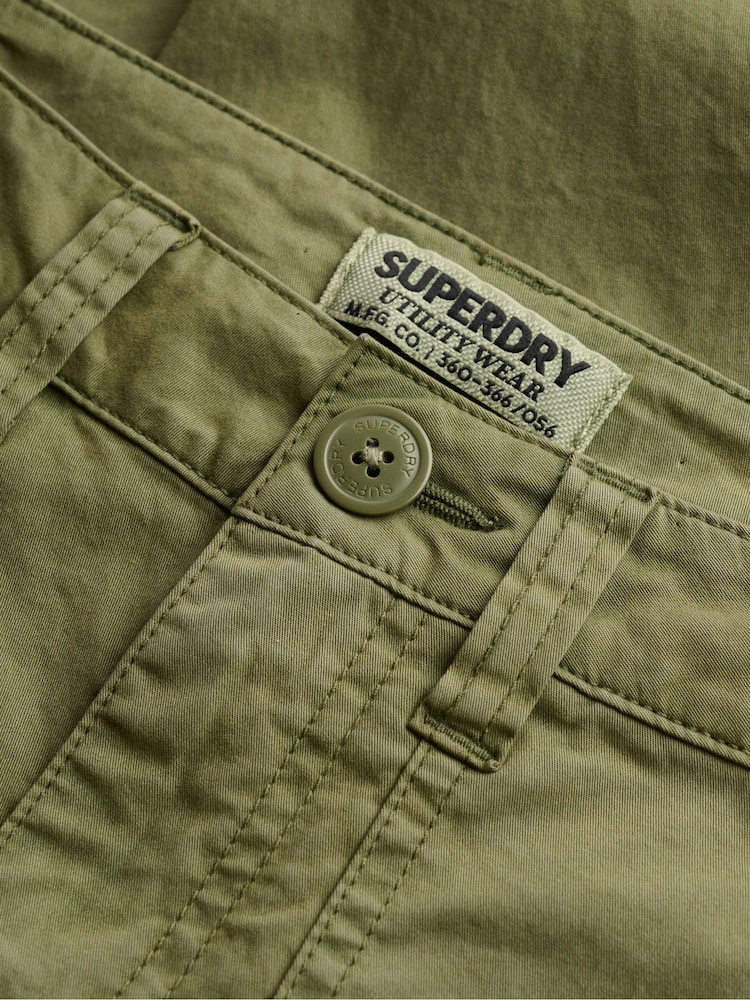 SUPERDRY Green SUPERDRY Baggy Cargo Joggers - Image 8 of 8 SUPERDRY Green SUPERDRY Baggy Cargo Joggers - Image 8 of 8