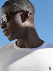 Polo Ralph Lauren White Logo Cotton Jersey T-Shirt - Image 3 of 5