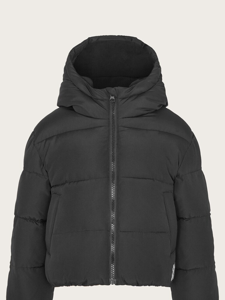 Monsoon Black Short Puffer Jacket - Image 1 of 3