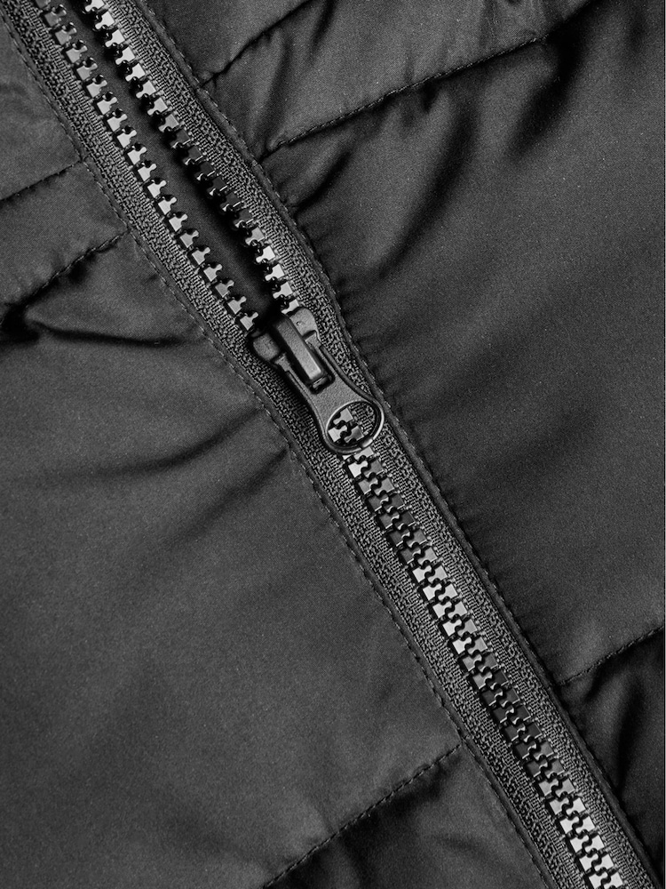 Monsoon Black Short Puffer Jacket - Image 3 of 3 Monsoon Black Short Puffer Jacket - Image 3 of 3