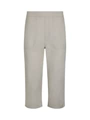 Weird Fish Cream Anyar 3/4 Length Ripstop Trousers - Image 7 of 8
