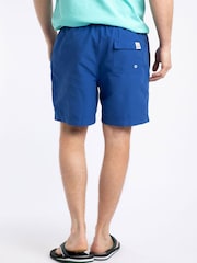 Weird Fish Blue Banning Swim Shorts - Image 2 of 7