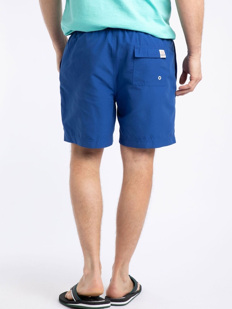Weird Fish Blue Banning Swim Shorts - Image 2 of 7