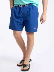 Weird Fish Blue Banning Swim Shorts - Image 3 of 7