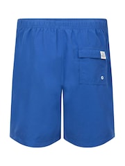 Weird Fish Blue Banning Swim Shorts - Image 7 of 7