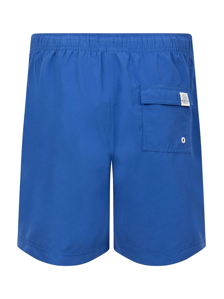Weird Fish Blue Banning Swim Shorts - Image 7 of 7