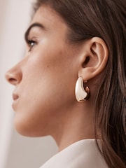Mint Velvet Gold Tone Drop Earrings - Image 1 of 3
