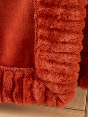 Catherine Lansfield Velvet And Faux Fur Soft and Cosy Throw - Image 3 of 4