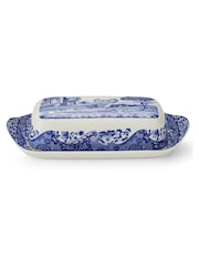 Spode Blue Italian Butter Dish - Image 3 of 3