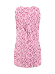 Weird Fish Red Laredo Printed Jersey Tunic - Image 7 of 7