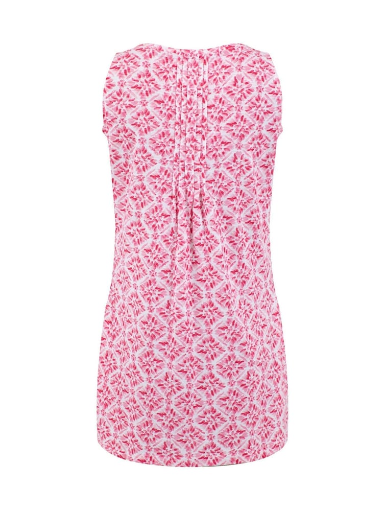 Weird Fish Red Laredo Printed Jersey Tunic - Image 7 of 7