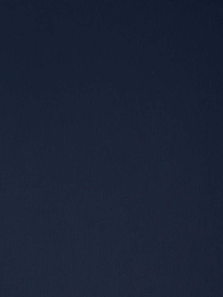 Blue Navy Cotton Blackout/Thermal Pencil Pleat Curtains - Image 8 of 8