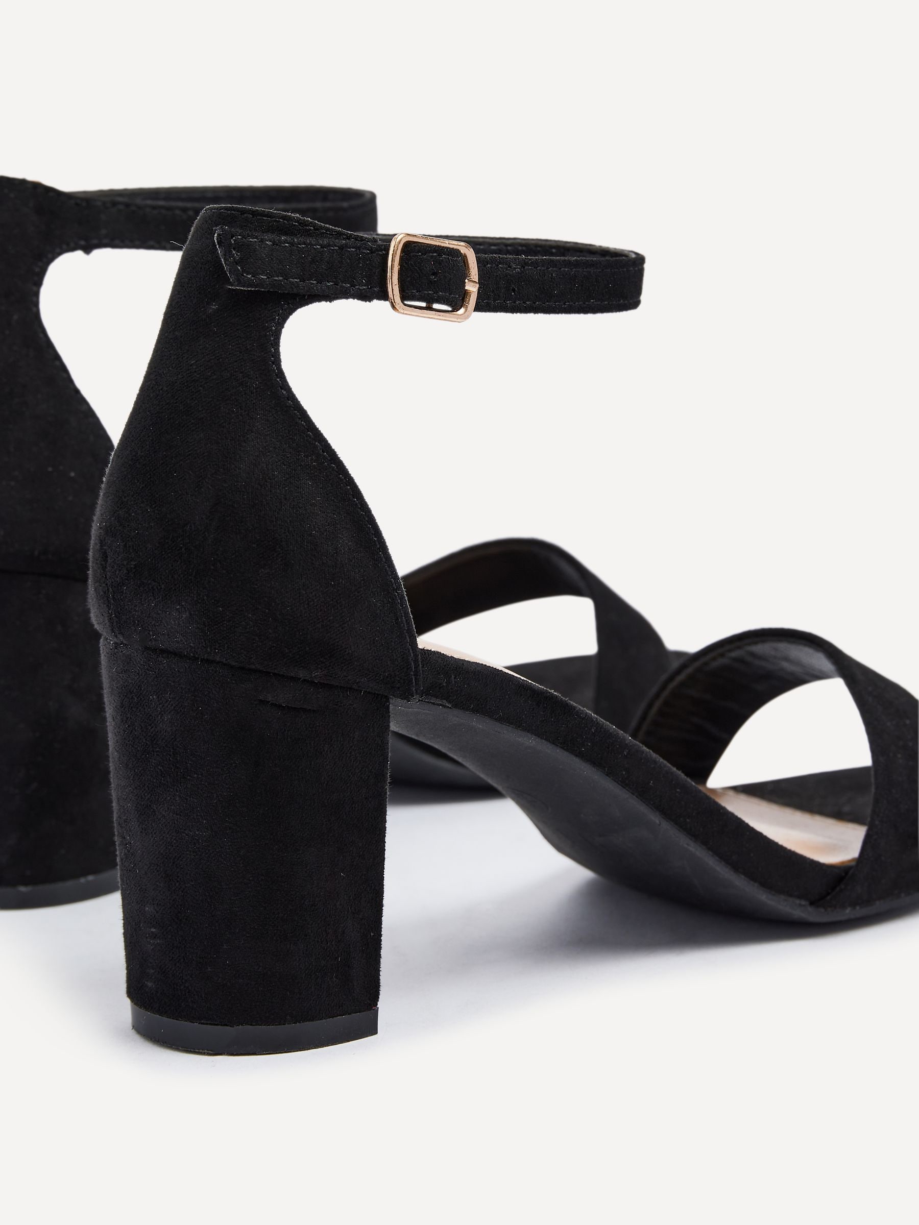 Black Pointed-Toe High-Vamp Slingback Pumps | CHARLES & KEITH