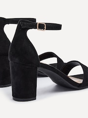 Linzi Black Franki Open Toe Block Heels - Image 4 of 5