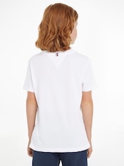 Tommy Hilfiger White Basic T-Shirt - Image 2 of 6