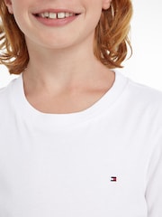 Tommy Hilfiger White Basic T-Shirt - Image 3 of 6