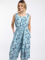 Weird Fish Nalani Printed Viscose Jumpsuit - Imagen 1 de 7