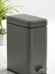 Grey Soft Close Pedal 5 Litre Bin - Image 1 of 3