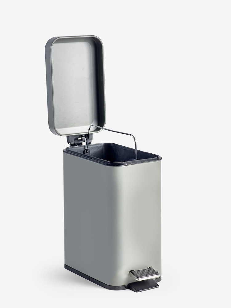 Grey Soft Close Pedal 5 Litre Bin - Image 3 of 3