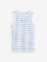 Abercrombie & Fitch White Crew Neck Tank Top 2 Pack - Image 2 of 3