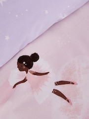 Catherine Lansfield Dancing Fairies Reversible Duvet Cover Set - Imagen 4 de 4