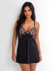 Pour Moi Black Opulence Chemise - Image 1 of 4