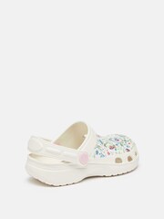 Joules Girls' Poole Cream EVA Printed Clogs - Image 2 of 8