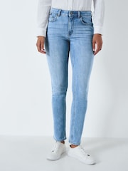 Crew Clothing Light Blue Straight Jeans - Image 1 of 6