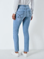 Crew Clothing Light Blue Straight Jeans - Image 2 of 6