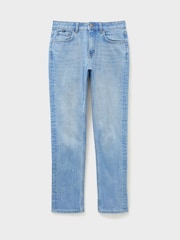 Crew Clothing Light Blue Straight Jeans - Image 6 of 6