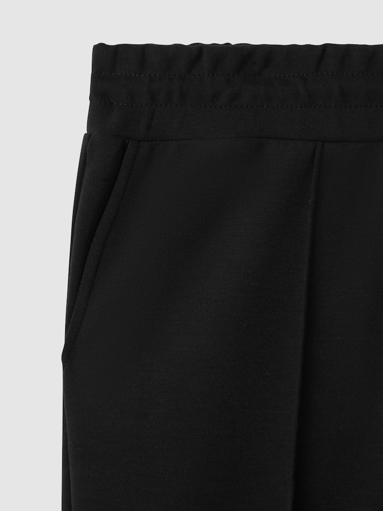 Noir - Pantalons de jogging en jersey à cordon Reiss Premier - Image 5 of 7