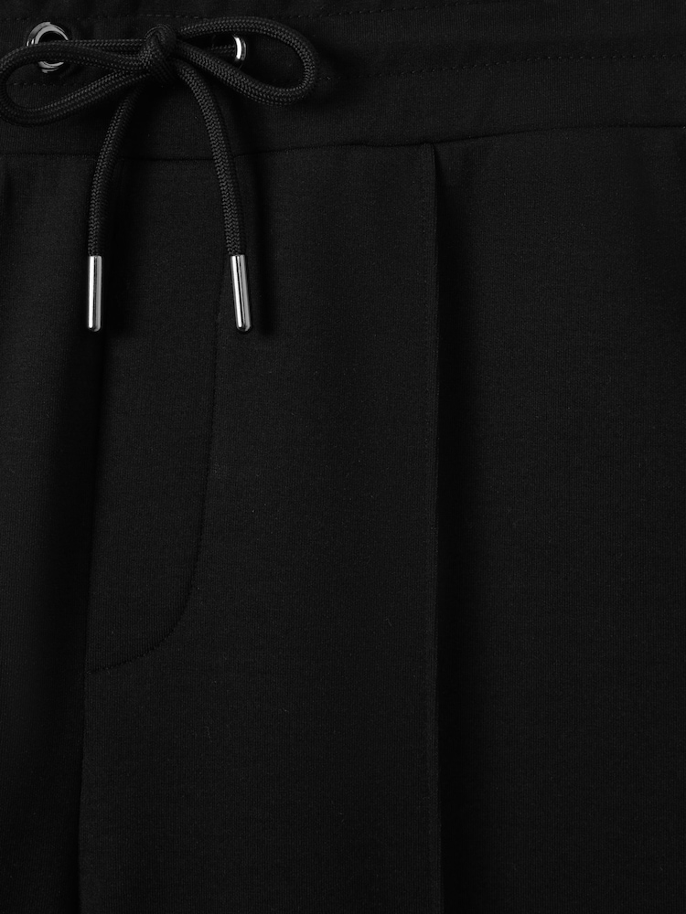 Noir - Pantalons de jogging en jersey à cordon Reiss Premier - Image 6 of 7