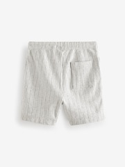 Black/White Stripe Jersey Shorts (3mths-7yrs) - Image 5 of 6
