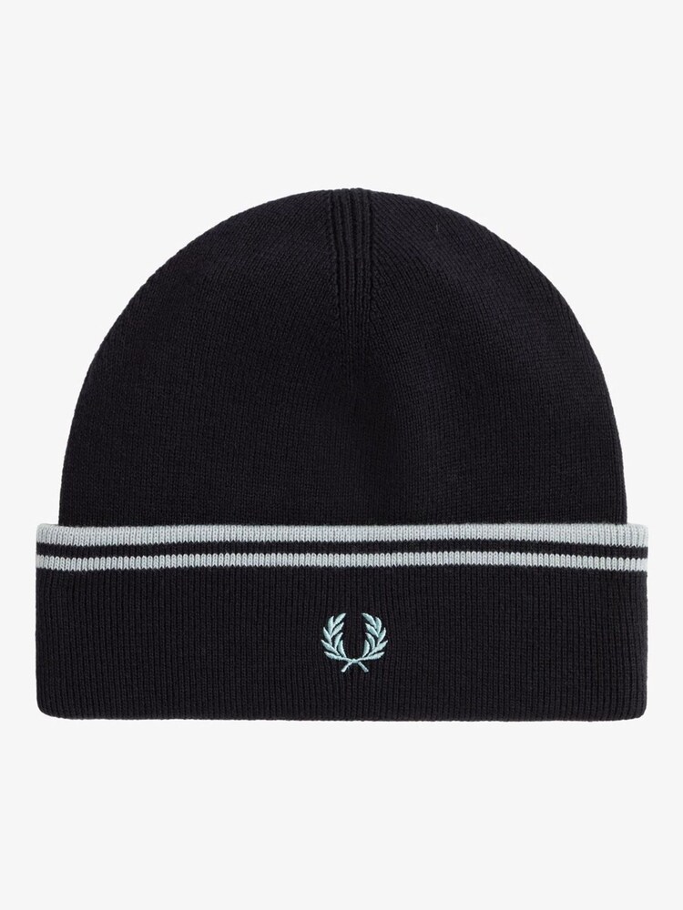 Fred Perry Twin Tipped Merino Wool Beanie Hat - Image 1 of 3
