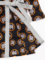 Vanilla Underground Black Dragonball Z Adult Dressing Gown - Image 4 of 6