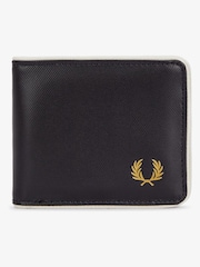 Fred Perry PU Billfold Wallet - Image 1 of 3