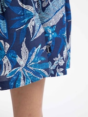 Weird Fish Cassis Printed Tiered Skirt - Imagen 4 de 6