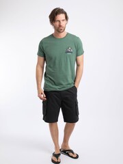 Weird Fish Green Lake District Back Print Graphic T-Shirt - Image 4 of 5